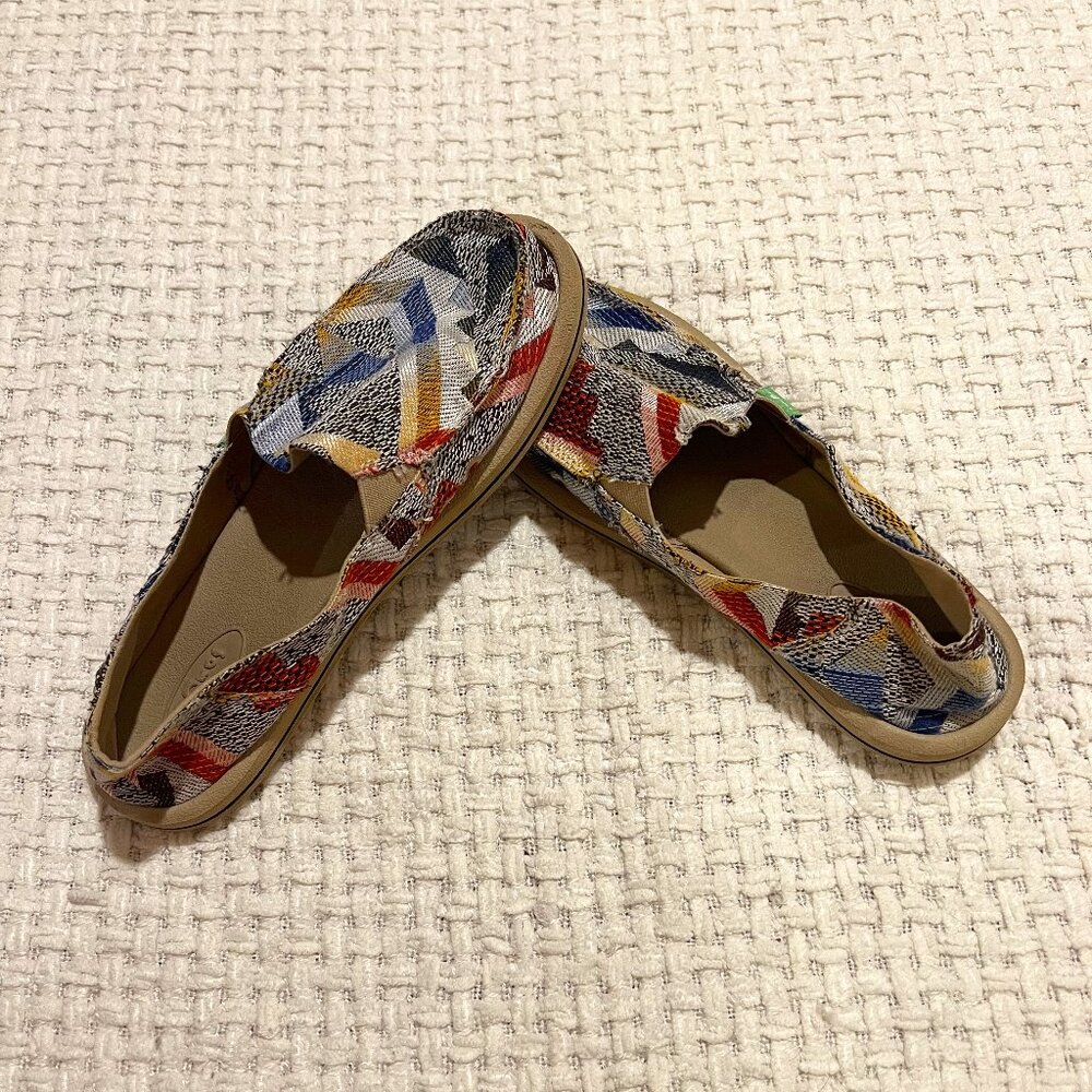 Sanuk Donna Geo Patch Shoes